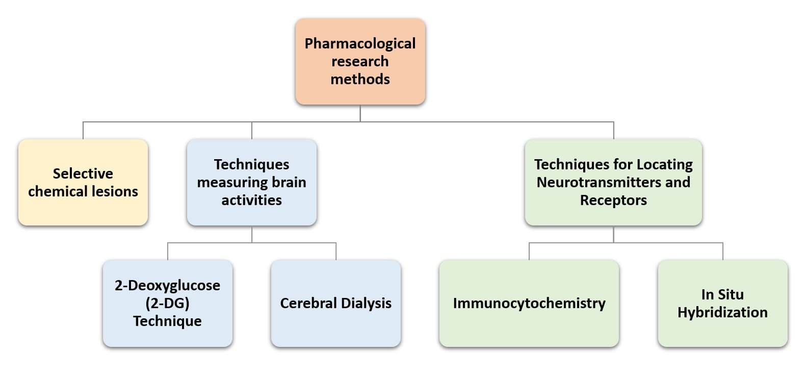 Chemical Research methods in neuropsychology