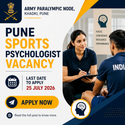Sports Psychologist Vacancy 2026