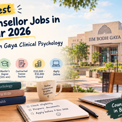 Counsellor Jobs in Bihar 2026