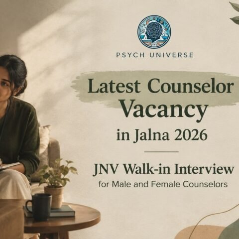 Counselor Vacancy in Jalna 2026